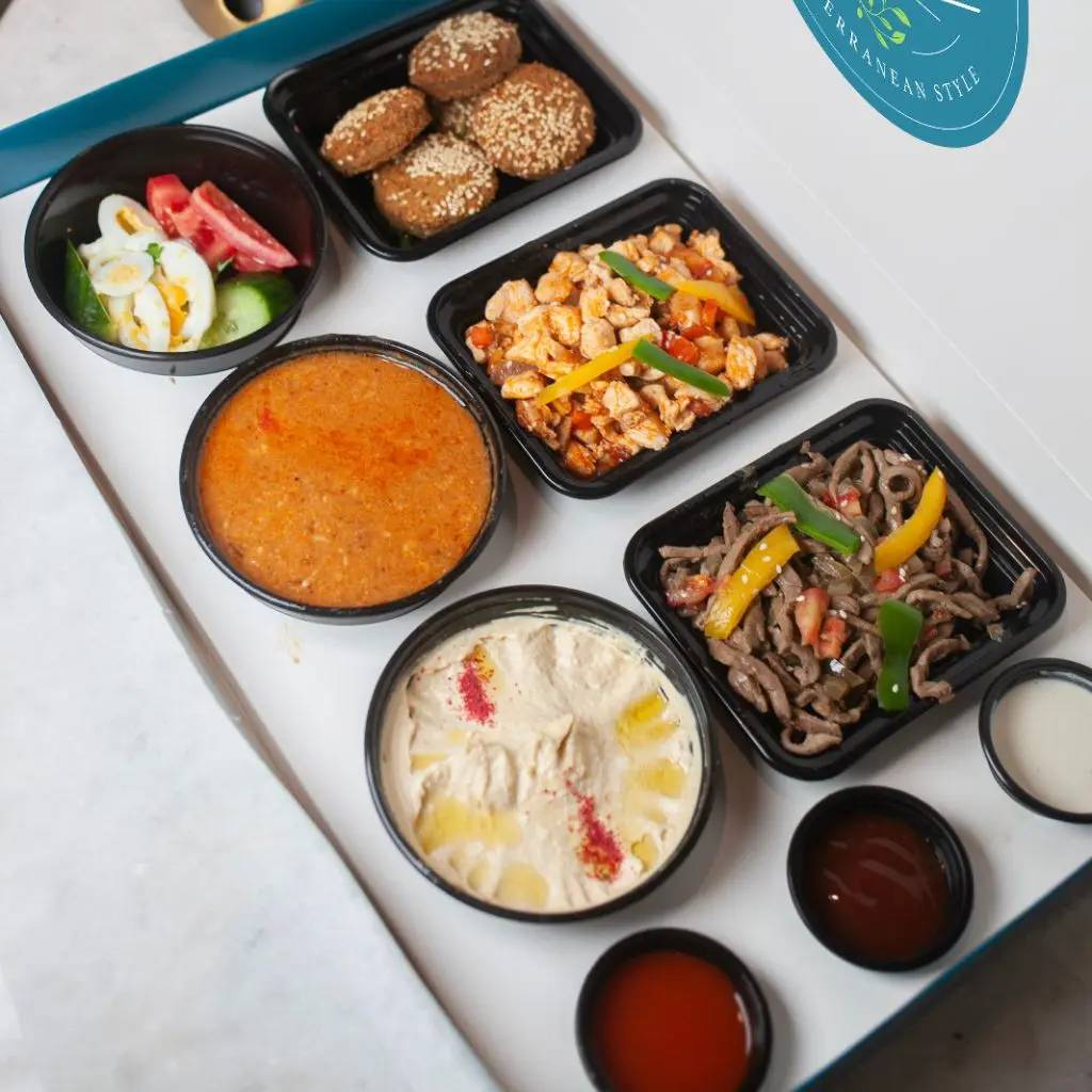 Box Of Bistro Dishes
